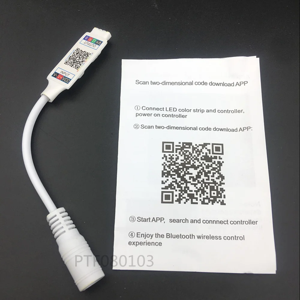 10 шт./партия мини контроллер RGB Bluetooth MusicBluetoothSmart светильник полос для 5050RGB