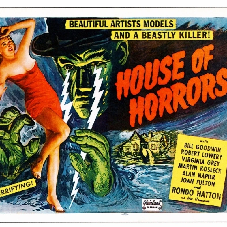 Дом ужасов L R: Вирджиния серый Рондо Хаттон на 1952 плакат Art 1946 фильм Masterprint