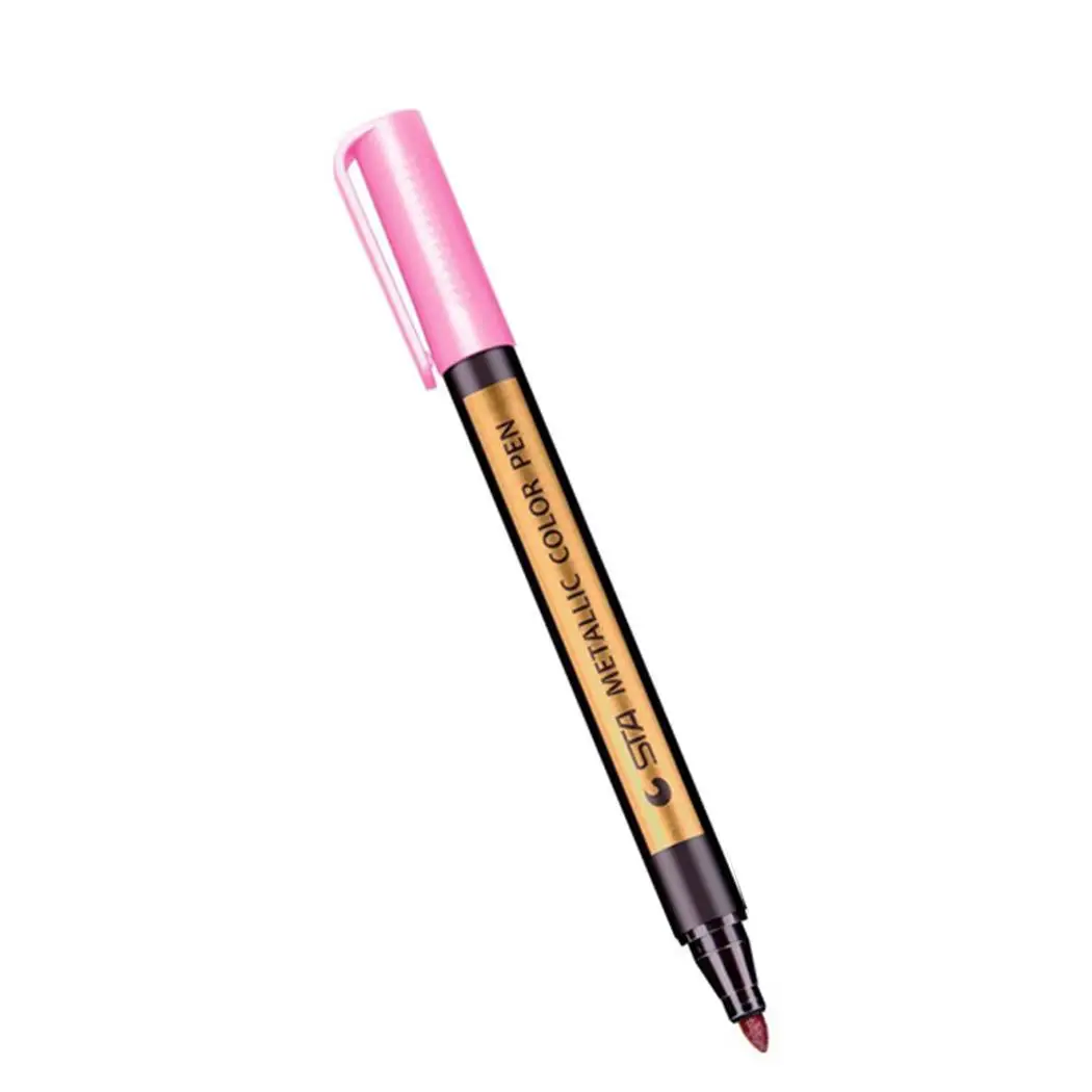 Металлические цветные маркеры ручки Скрапбукинг стекло пластик написание