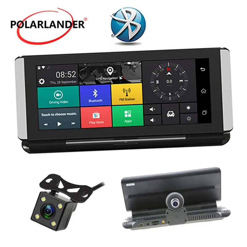 Android folding control platform driving recorder 6.86 inch 3G/WIFI Bluetooth 16G external portable | Автомобили и мотоциклы