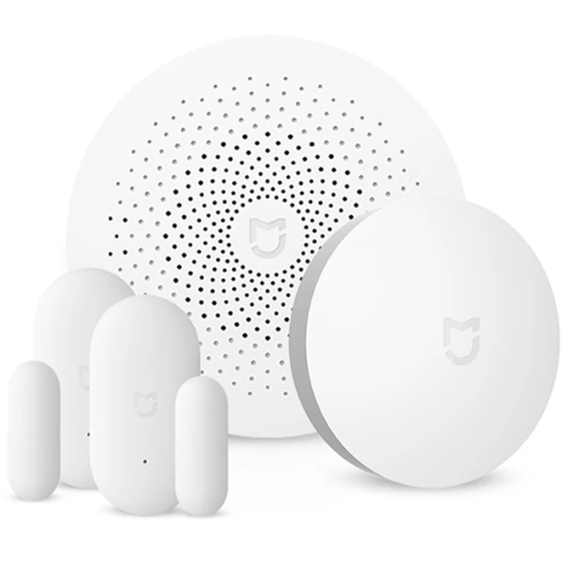 Original Xiaomi 3 in 1 mijia Smart Home Mijia Security Set Multifunctional Gateway Remote Control Window Door Sensor Switch | Электроника