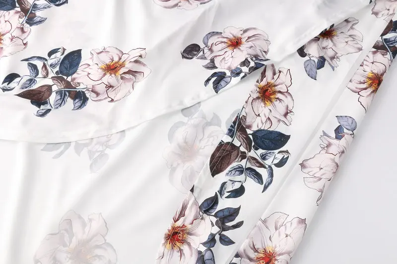 Женское длинное платье с цветочным принтом Boho Коктейльные Вечерние пляжные