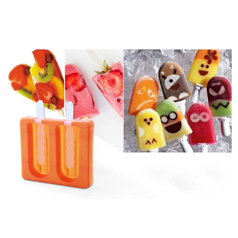 Форма ручной работы для изготовления мороженого своими руками 2 и 4 полости формы