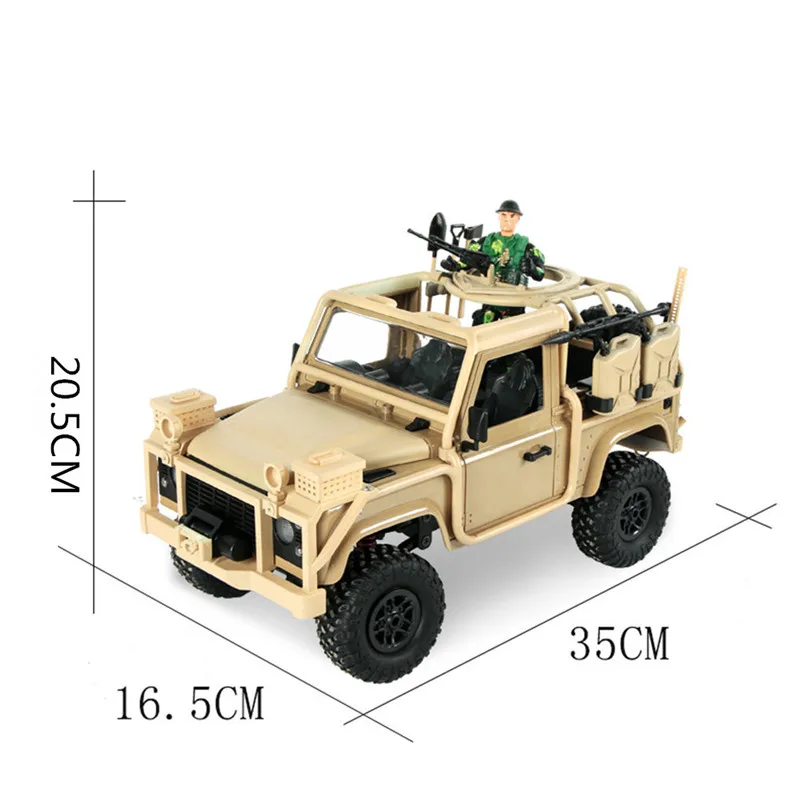 MN модель MN96 1/12 2 4G 4WD пропорциональное управление Rc автомобиль и светодиодный
