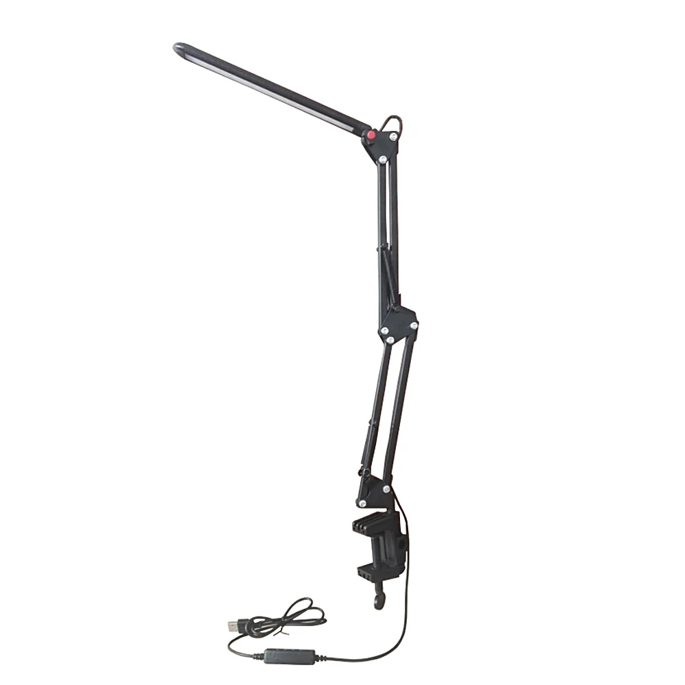 

Professional DC5V 6W Flexible Dimmable USB LED Desk Table Lamp Three Color Modes Reading Light