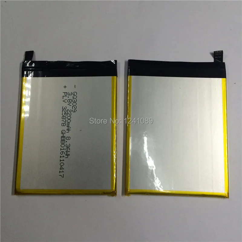 10 шт./лот для Ulefone U007 аккумулятор 2200 мАч 5 0 дюйма MTK6580A 1 + 8G Мобильный телефон