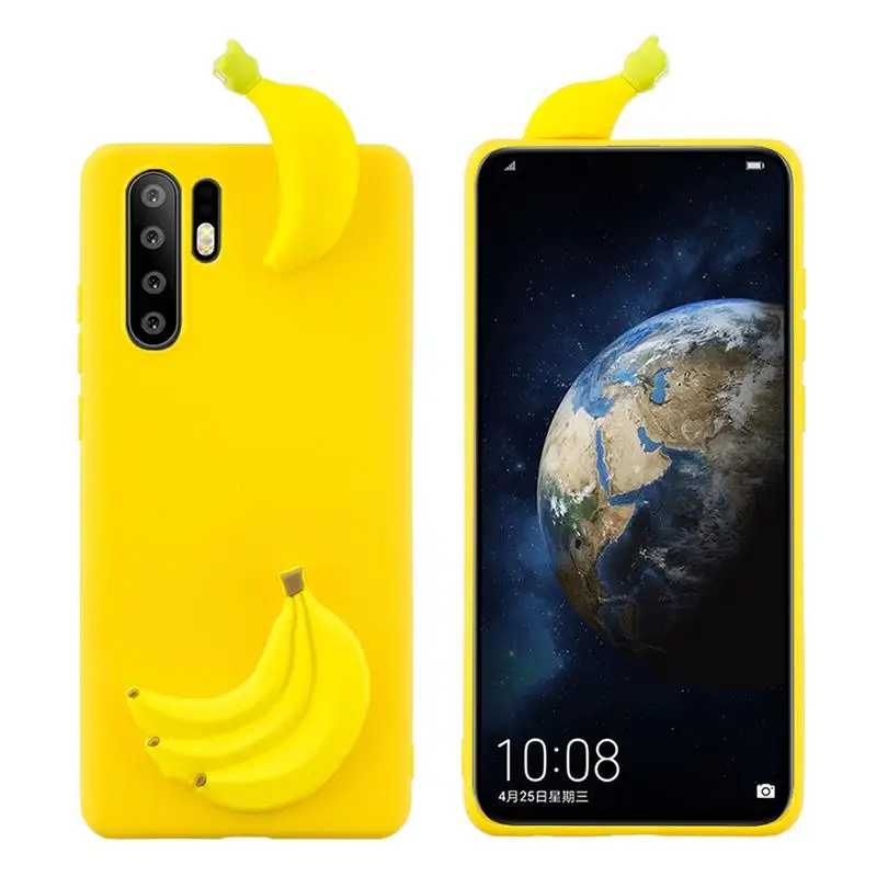 New Fashion 3D Cute Cartoon pattern Soft Silicone Practical Shockproof Slim Protective Case for Huawei P30 Pro | Мобильные телефоны