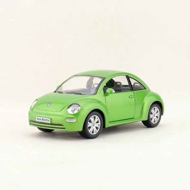 

KiNSMART Toy/Diecast Model/1:24 Scale/Volkswagen New Beetle Car/Doors Openable Educational Collection/Gift For Children