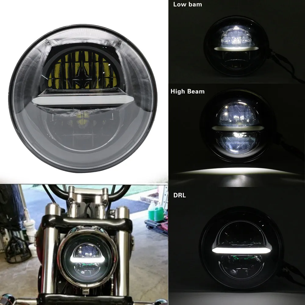 Налобный фонарь для мотоцикла 5 75 дюйма XL1200X FXDX| |