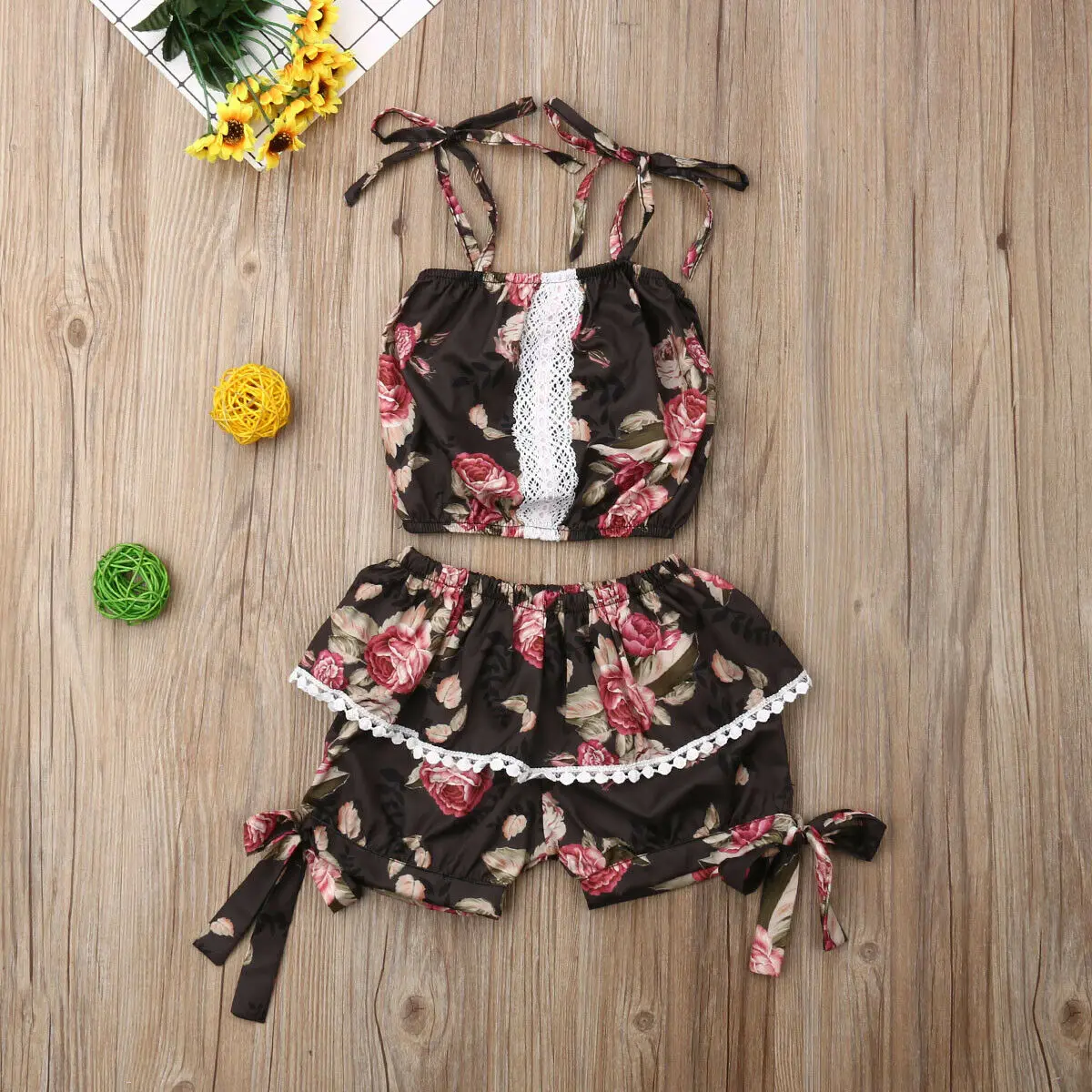 Детские красивые наряды для маленьких девочек комплекты одежды футболка без