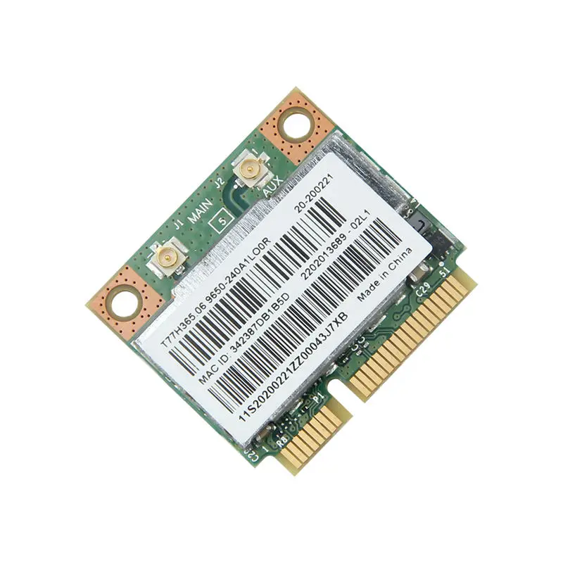 Fenvi Двухдиапазонная Bcm943228hmb 802.11a/B/G/N 300 Мбит/с Wifi беспроводная карта Bluetooth 4 0