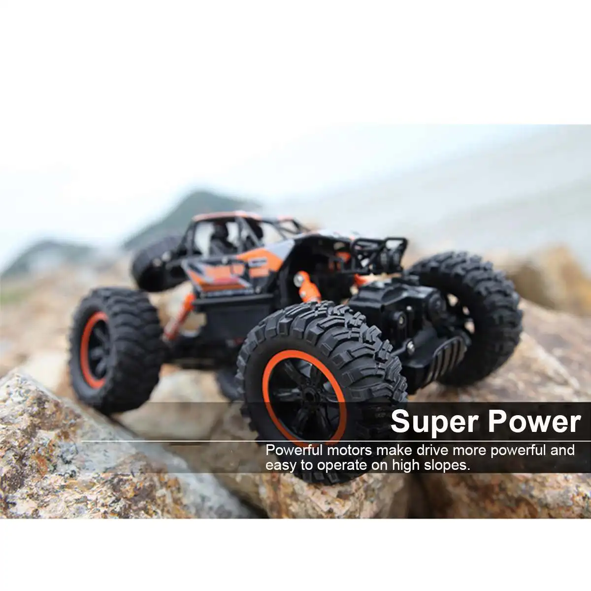 Радиоуправляемый автомобиль 2 4G 1:14 полноприводный масштаб Rock Crawler сверхзвуковой