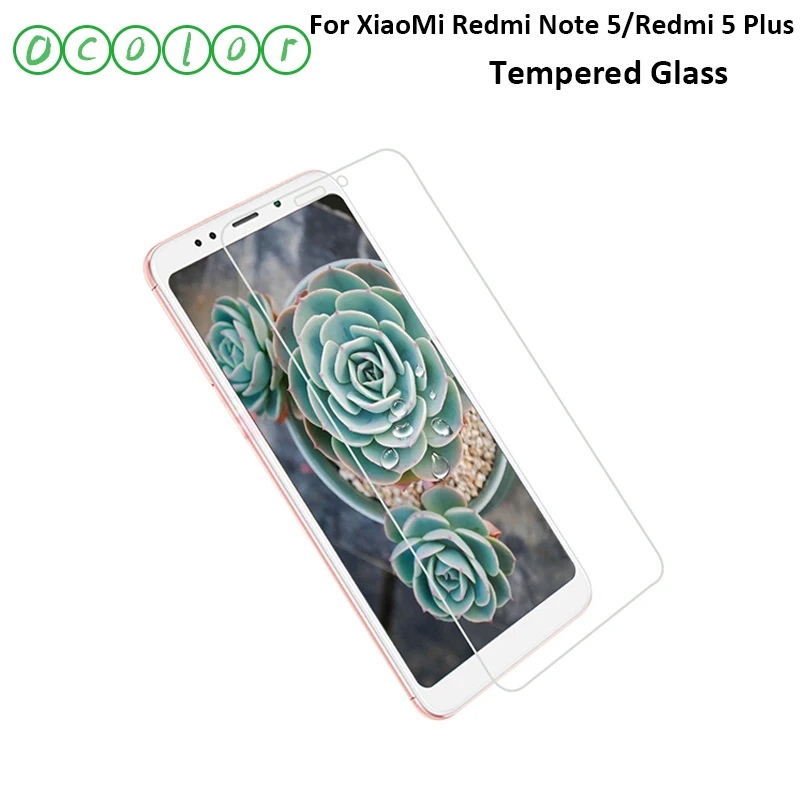 Ocolor для XiaoMi Redmi 5 Plus закаленное стекло 99 &quotЗащитная пленка экрана Замена стальных