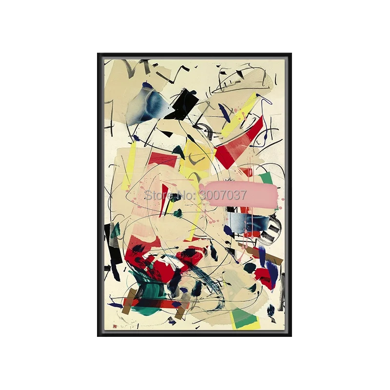 

Без рамки Декоративные Фотографии Современный Василий Кандинский абстрактная картина маслом на холсте ручной работы художественная карти...