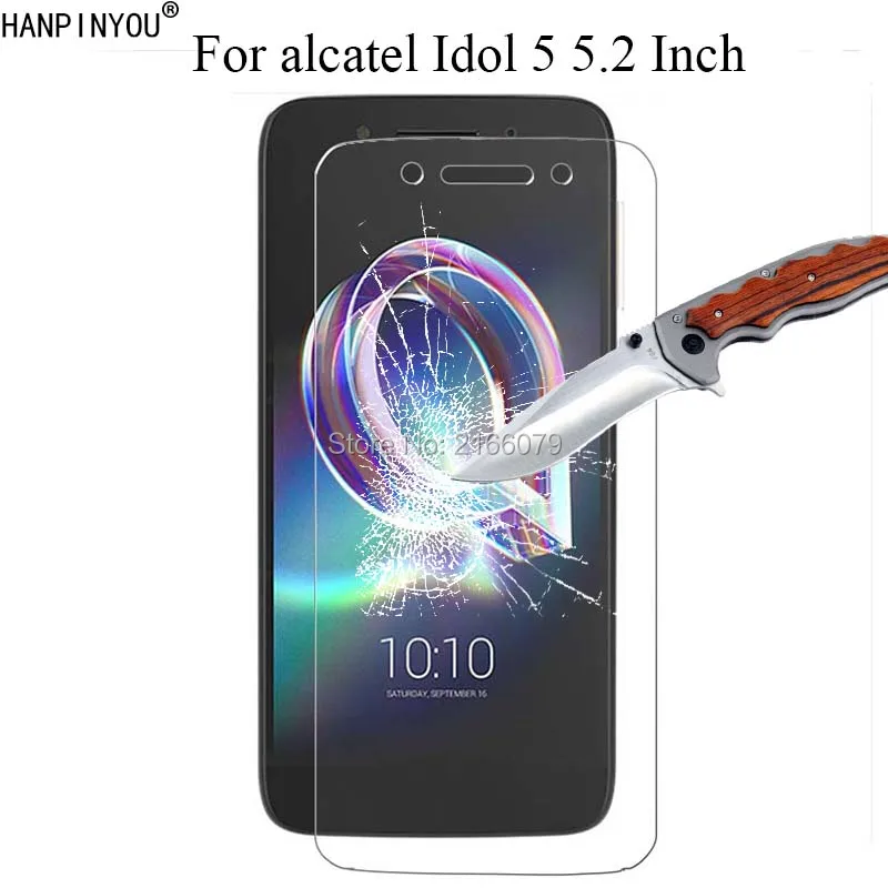 Закаленное стекло 9H 2.5D HD 1 шт./2 шт. защитная пленка для телефона Alcatel Idol 5 idol5 2 дюйма