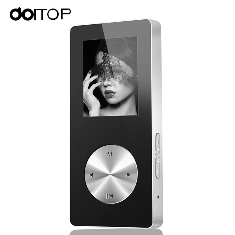 DOITOP BT MP3 MP4 плеер Hifi полностью металлический спортивный мини Walkman с динамиком