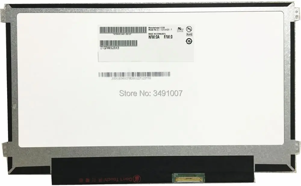 ЖК-дисплей с сенсорным экраном и дигитайзером EDP 40 PIN LALAWIN B116XAK01.1 | Компьютеры офис