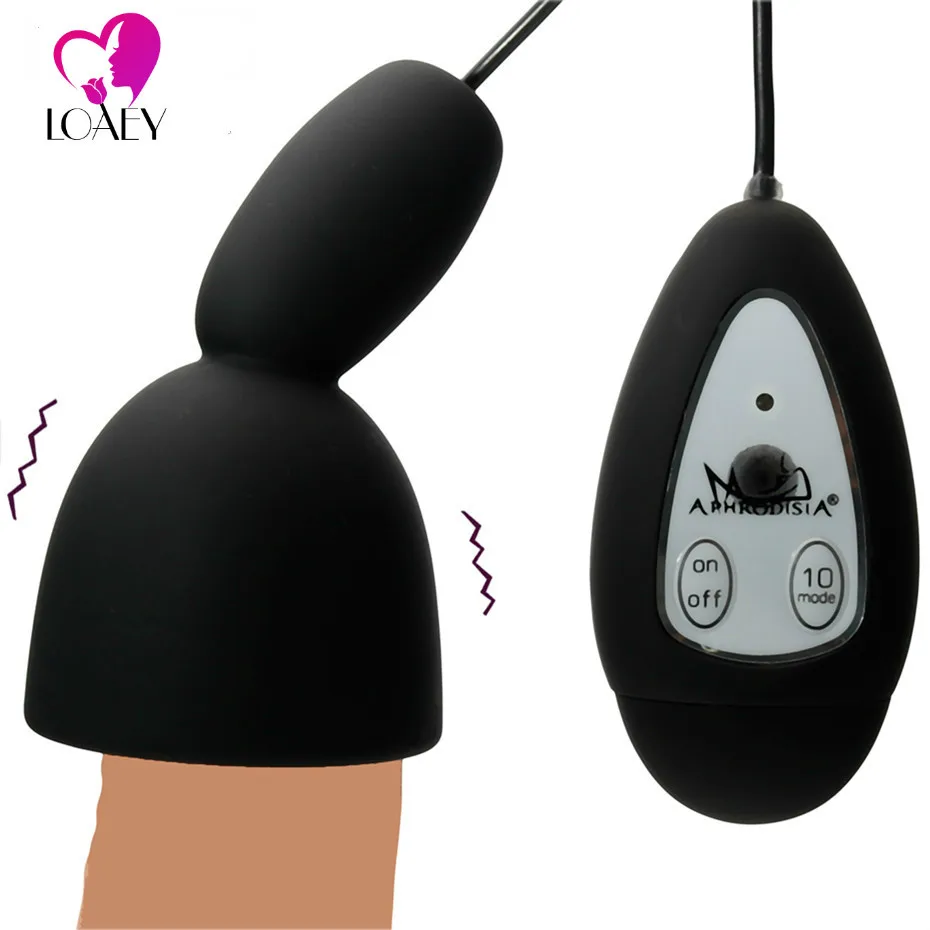 loaey Fantasty Climax Delay Stimulate Glans Vibrating Male Masturbator Stamina Trainer 10 Speeds Vibration Sex Toys For Man | Красота и
