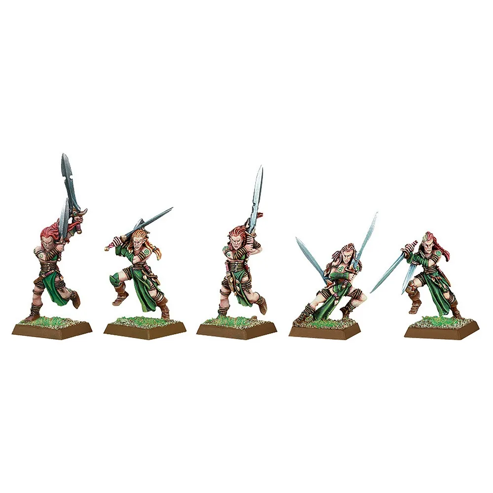 Деревянные эльфы Wardancers (металл 5 шт)| |