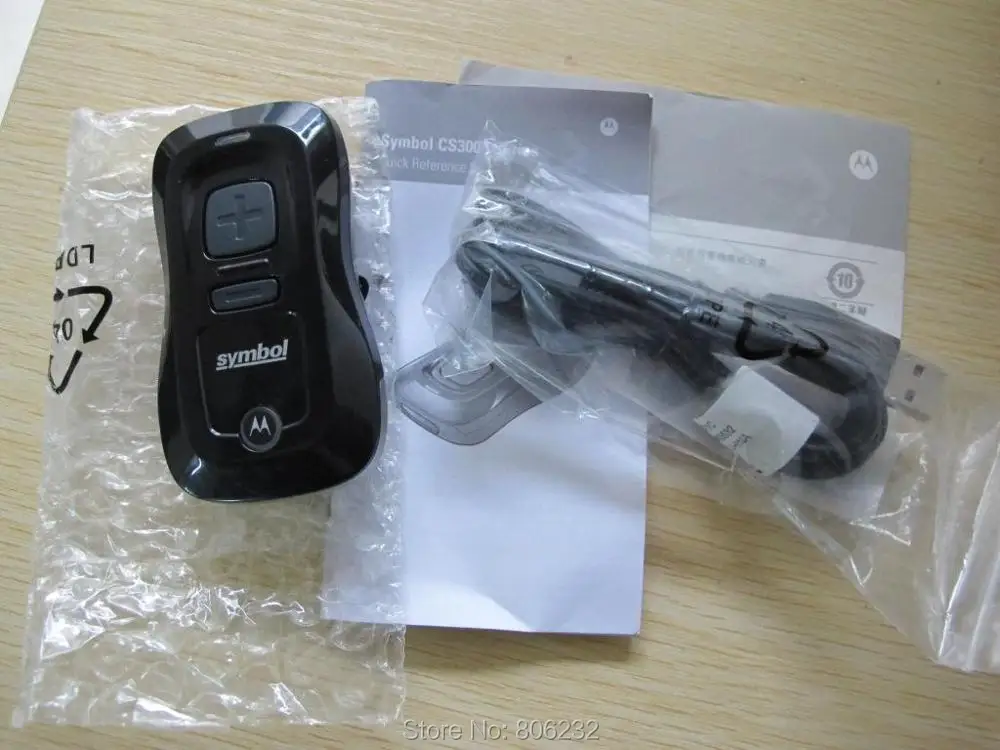 Ручной беспроводной лазерный считыватель штрих-кодов Symbol CS3000 сканер 0 5G |