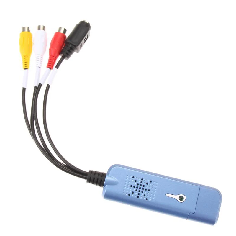 USB 2 0 конвертер аудио видео карта захвата адаптер устройство для WIN7 NTSC PAL DVD