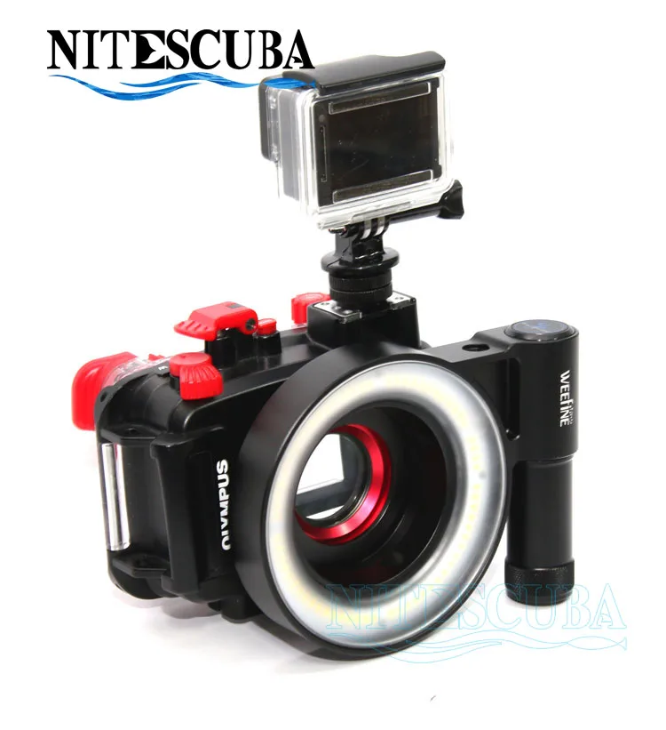 NiteScuba Дайвинг Сверхлегкий адаптер Hotshoe крепление для GoPro Canon Sony Nikon камера корпус