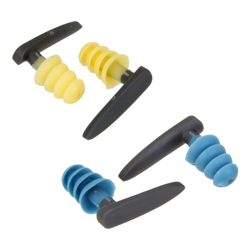 2 пары мягкие беруши унисекс для бассейна плавания и обучения с чехлом|Маски