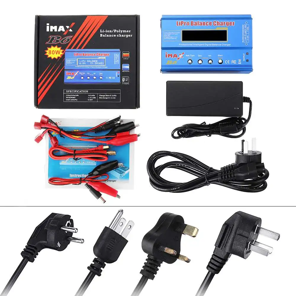 Оригинальное балансирующее зарядное устройство SKYRC IMAX B6 60 Вт 6A Dis для