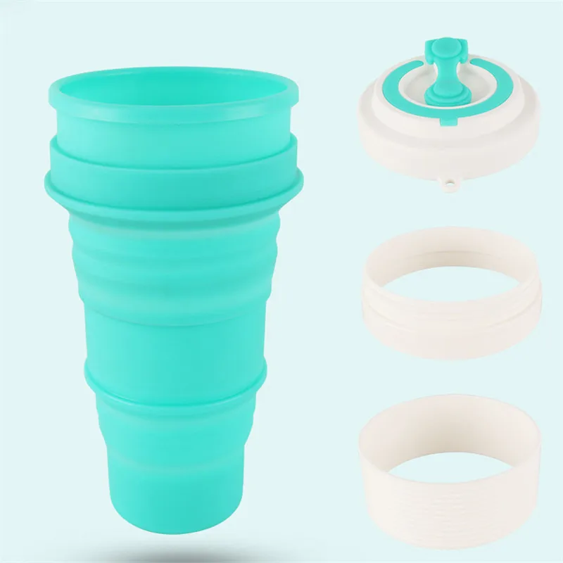 Новейшая Складная портативная бутылка 550 мл походные дорожные бутылки