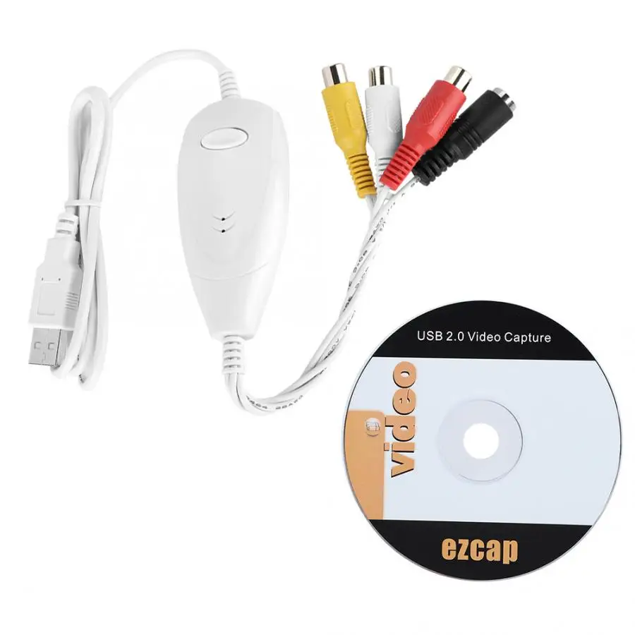 USB 2 0 конвертер для карты видеозахвата Быстрый диктофон аудио адаптер