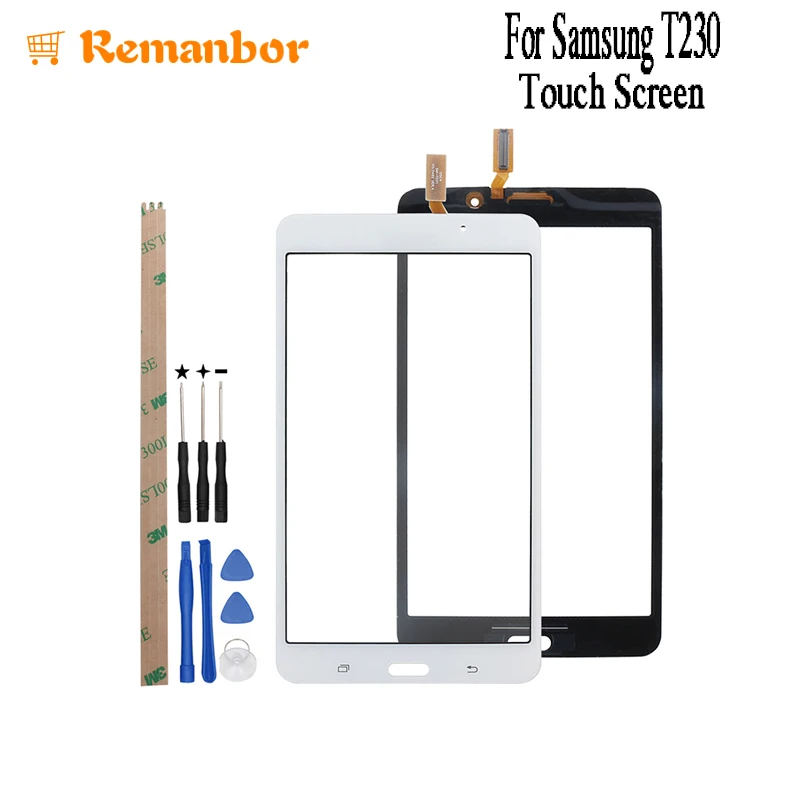Remanbor для samsung Galaxy Tab 4 T230 touch Экран сенсорная панель телефона аксессуары с