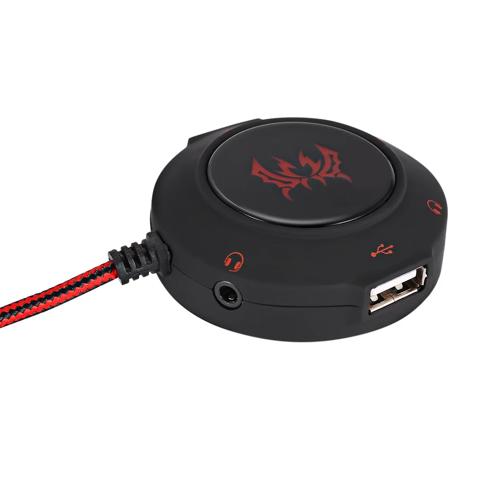 KOTION каждый S2 внешняя звуковая карта USB Plug and Play стерео гарнитура адаптер для ПК