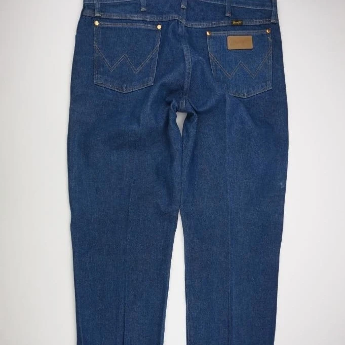 WRANGLER 13MWZ оригинальный Fit ковбой вырезать джинсы Drk мыть джинсовые мужские