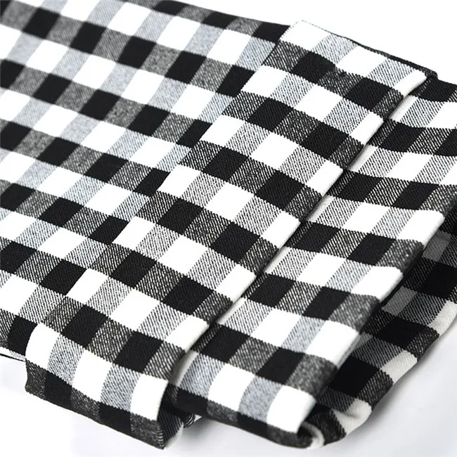 

2019Spring Short Plaid Jacket Cardigan Slim Turn-down Collar Overcoat Fashion Long Sleeve Open Stitch Women Clothes High Quality