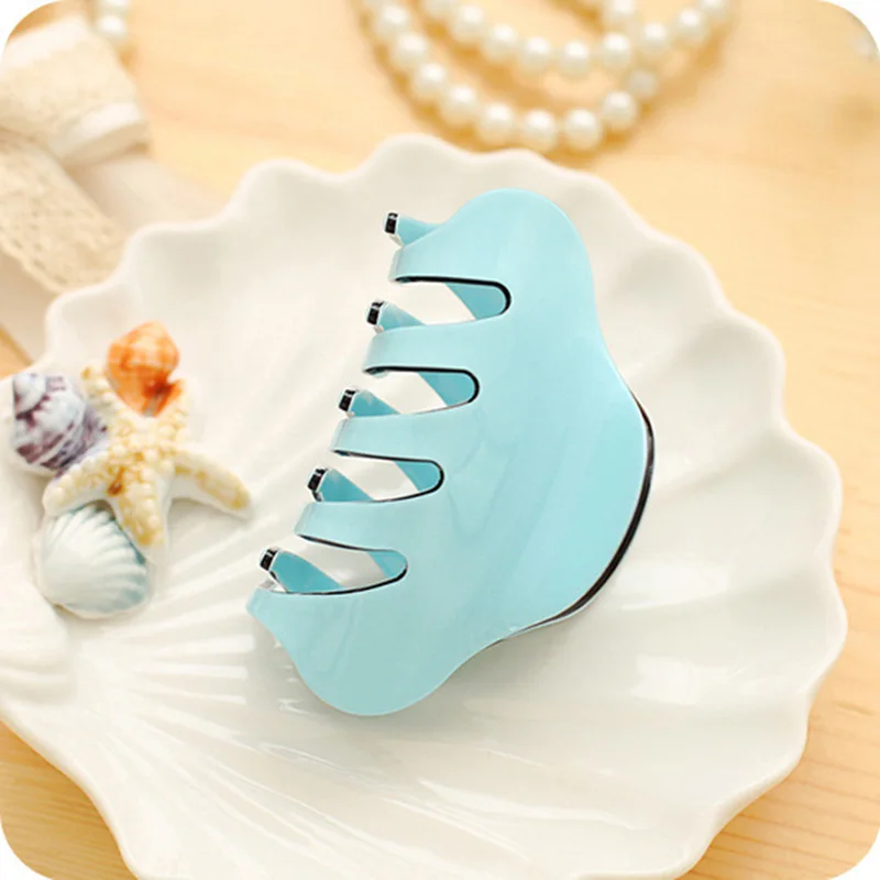 

6 Colors Hot Sale Handmade 1PC Horsetail Candy Color Korean 2020 Drop Shipping Hair Clip Adult hair pins Women And Girls