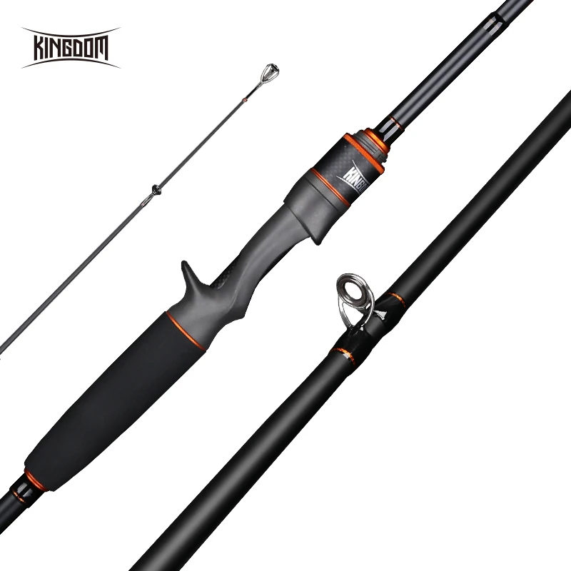 Kingdom Fortitude Keel III карбоновые литые удочки с направляющей FUJI 2 4 М 7 Удочки MH быстрая
