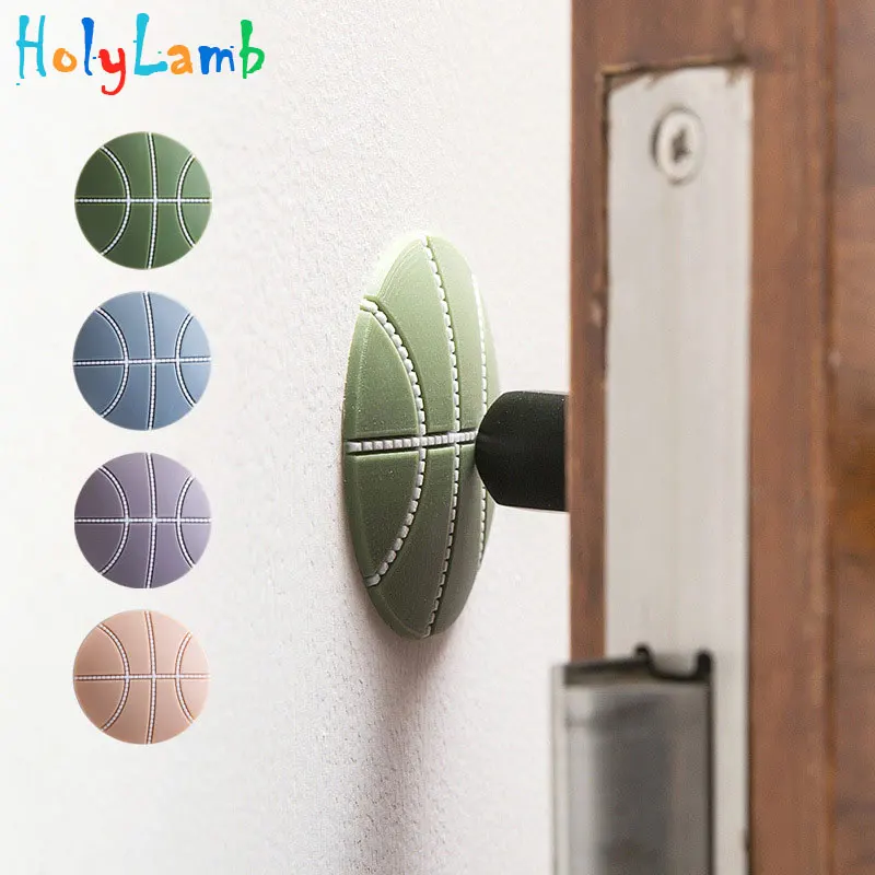 4 шт./лот баскетбольный узор защита от детей амортизатор безопасности для двери
