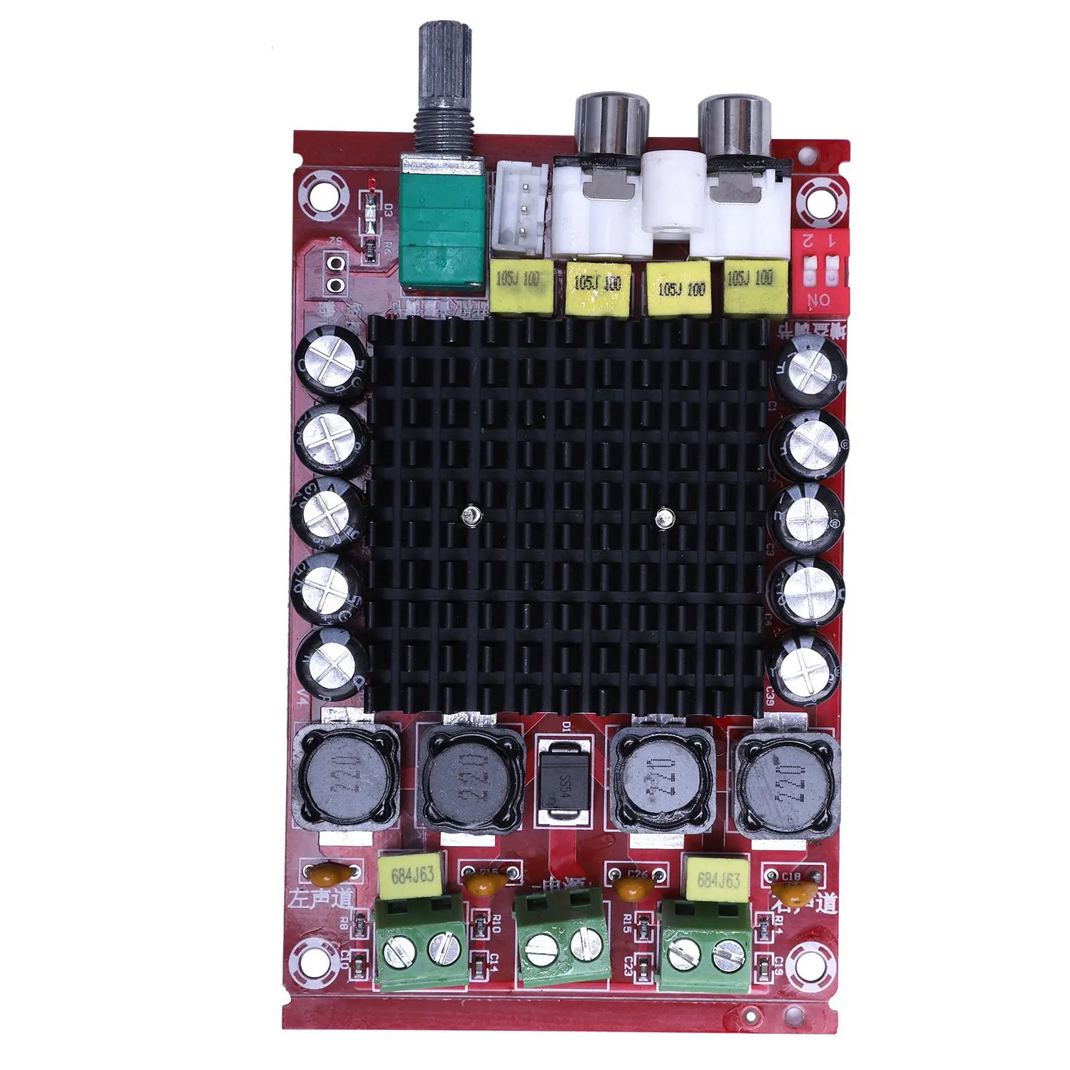 TDA7498 Класс D Цифровой усилитель плата 2x100 Вт двухканальный АУДИО стерео