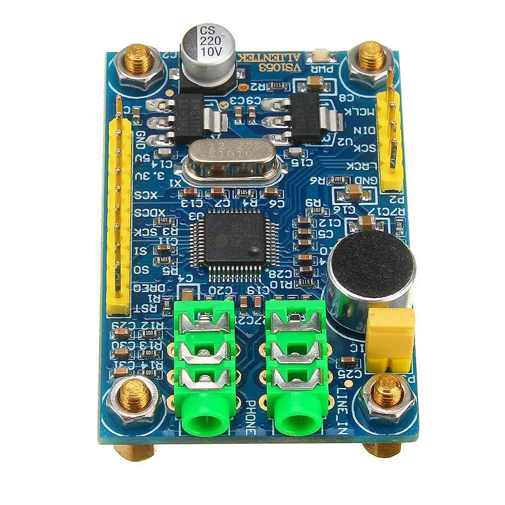 LEORY VS1053B модуль MP3 плеер аудио декодер OGG/WAV кодирование для STM32 микроконтроллер