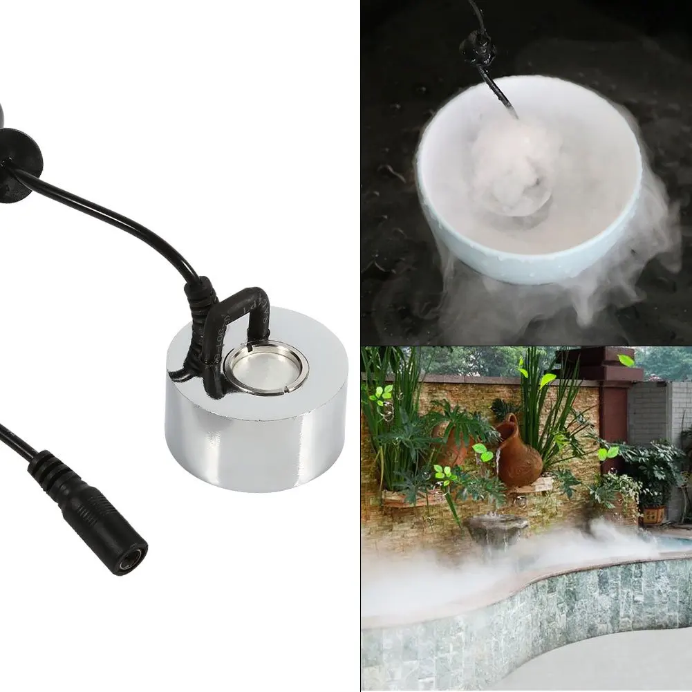 Акция! 24V EU Plug ультразвуковой тумана Fogger Фонтан воды Пруд Rockery аквариум ваза