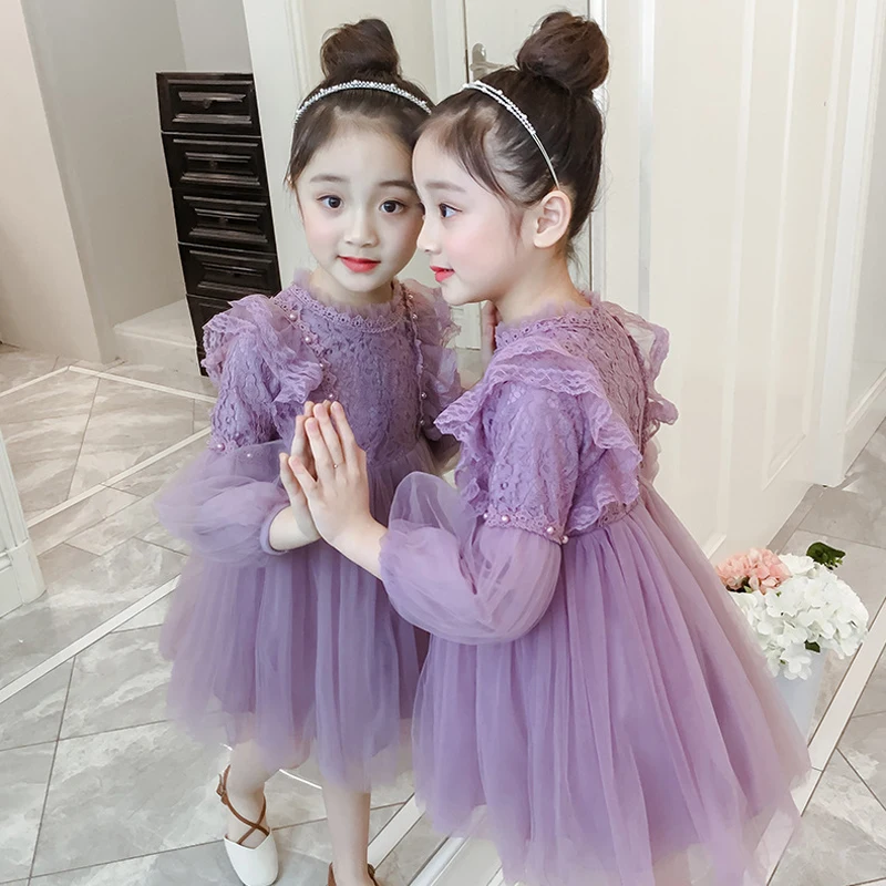 2019 Kids Baby Girls Floral Tutu Dress Party Wedding Dresses Princess Tulle Long Maxi Summer Children Girl Clothing | Детская одежда и