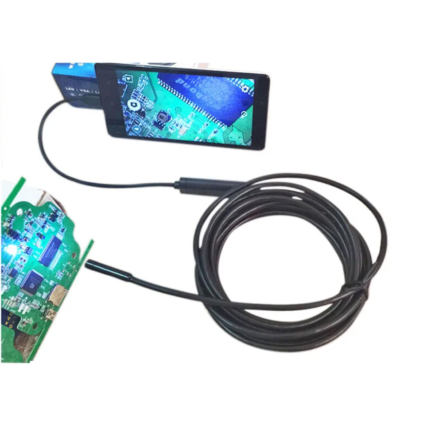 EastVita USB-эндоскоп для Android Камера 5 мм объектив USB эндоскопа Водонепроницаемый Borescope
