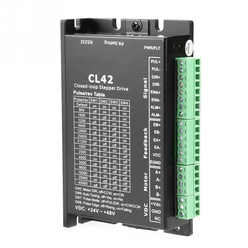 42CME06 NEMA17 2 фазы шаговый и CL42 Драйвер набор 24 50VDC фитинг новое поступление|Шаговый