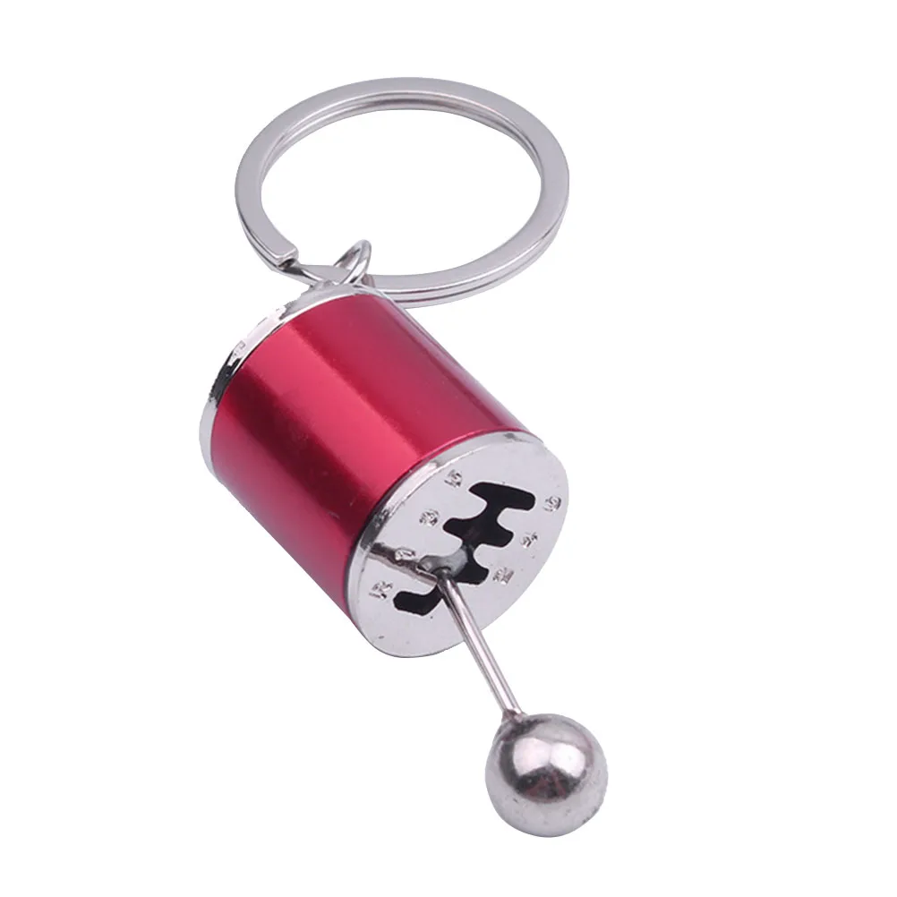 1Pc Simulation Car Modification Gear Shaped Pendant Keyring Keychain for Handbag Phone (Red) | Автомобили и мотоциклы