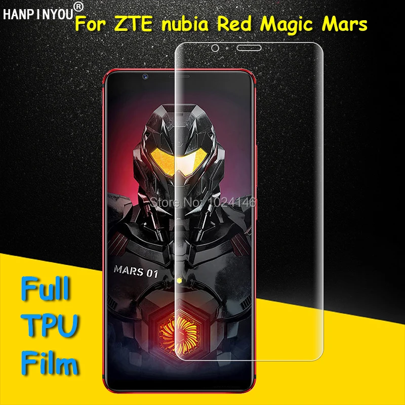 Защитная пленка для экрана ZTE Nubia Red Magic Mars изогнутая передняя крышка из мягкого