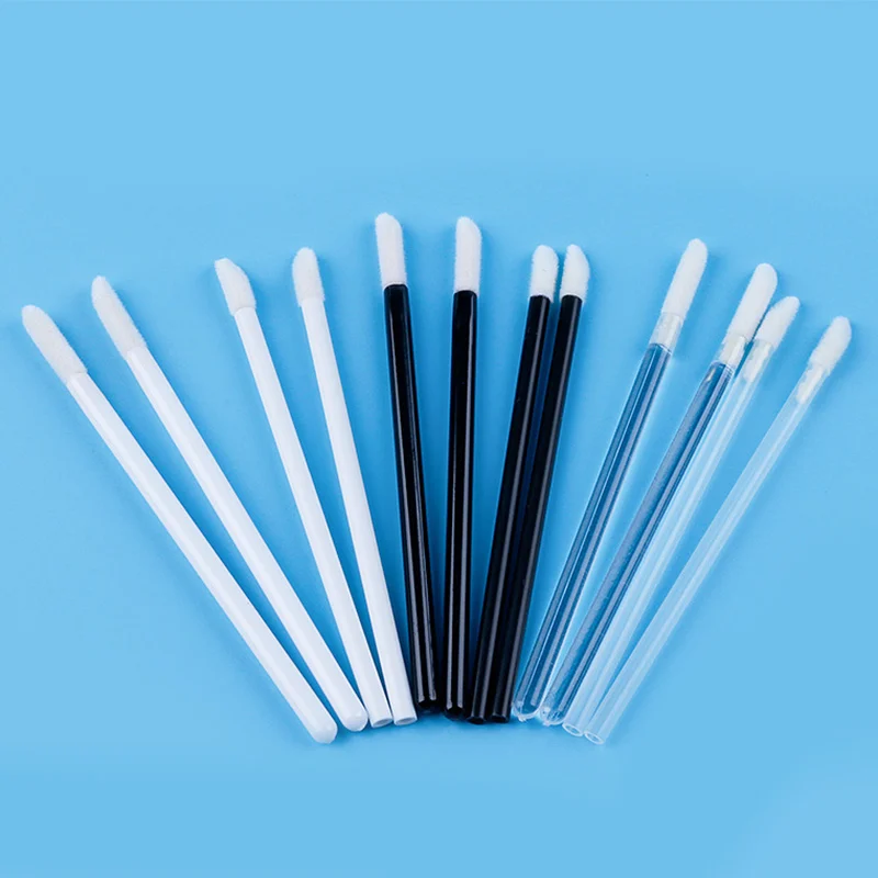100Pcs/pack Durable Micro Disposable micro brush Individual Lash Removing Tools Swab brushes Eyelash Extension | Красота и здоровье