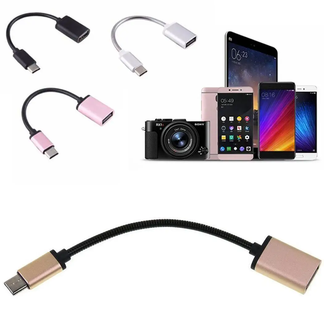 Тип C адаптер &quotпапа&quot в USB 3 0 Женский конвертер с разъемами типа c и OTG USB3.0 кабель