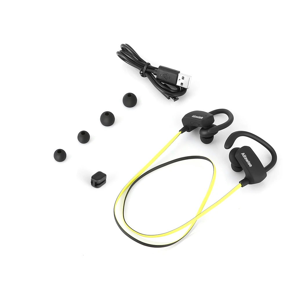 Оригинальный Alfawise A9 Беспроводной Спорт Bluetooth 4 1 наушники Шум отмены с