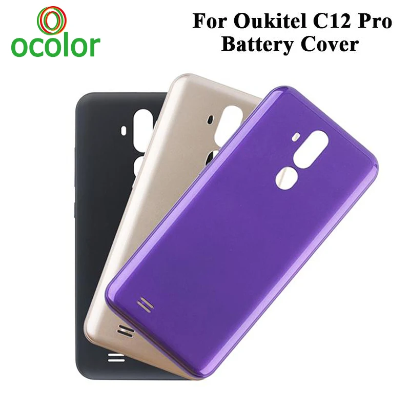 Ocolor для Oukitel C12 Pro крышка аккумулятора защитная задняя Подходит замены