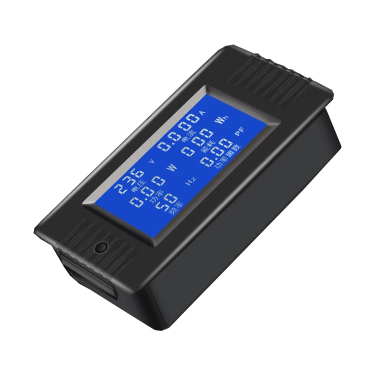 PZEM-022 цифровой дисплей для открытия и закрытия CT 100A AC измеритель мощности